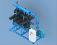 Filtre à disque en maille pour irrigation goutte à goutte à lavage automatique, 2 pouces, garantie 1 an, approvisionnement direct usine