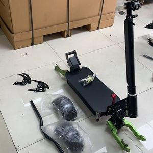 อะไหล่สกู๊ตเตอร์ไฟฟ้า 60V 72V ติดตั้งง่าย ช่วงล่างแบบสปริง C-type พับได้ โครงขนาด 11 นิ้ว พร้อมบังโคลน - Product Image 4