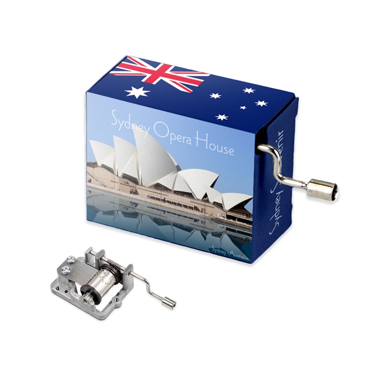 Caja de impresión de papel plateado