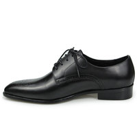 Nouvelles Chaussures Oxford Derby pour Hommes en Cuir Véritable Gravé, à Lacets, Solides, Respirantes, Légères, avec Semelles en Caoutchouc, Idéales pour Mariages et Soirées Estivales