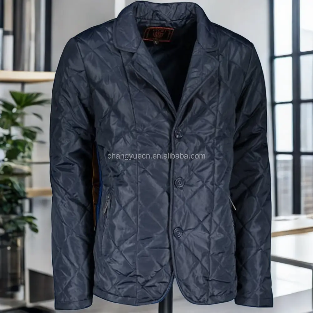 Мужская Весенняя стеганая Водоотталкивающая куртка осень-зима новая мужская стеганая куртка весенняя куртка для мужчин 2024