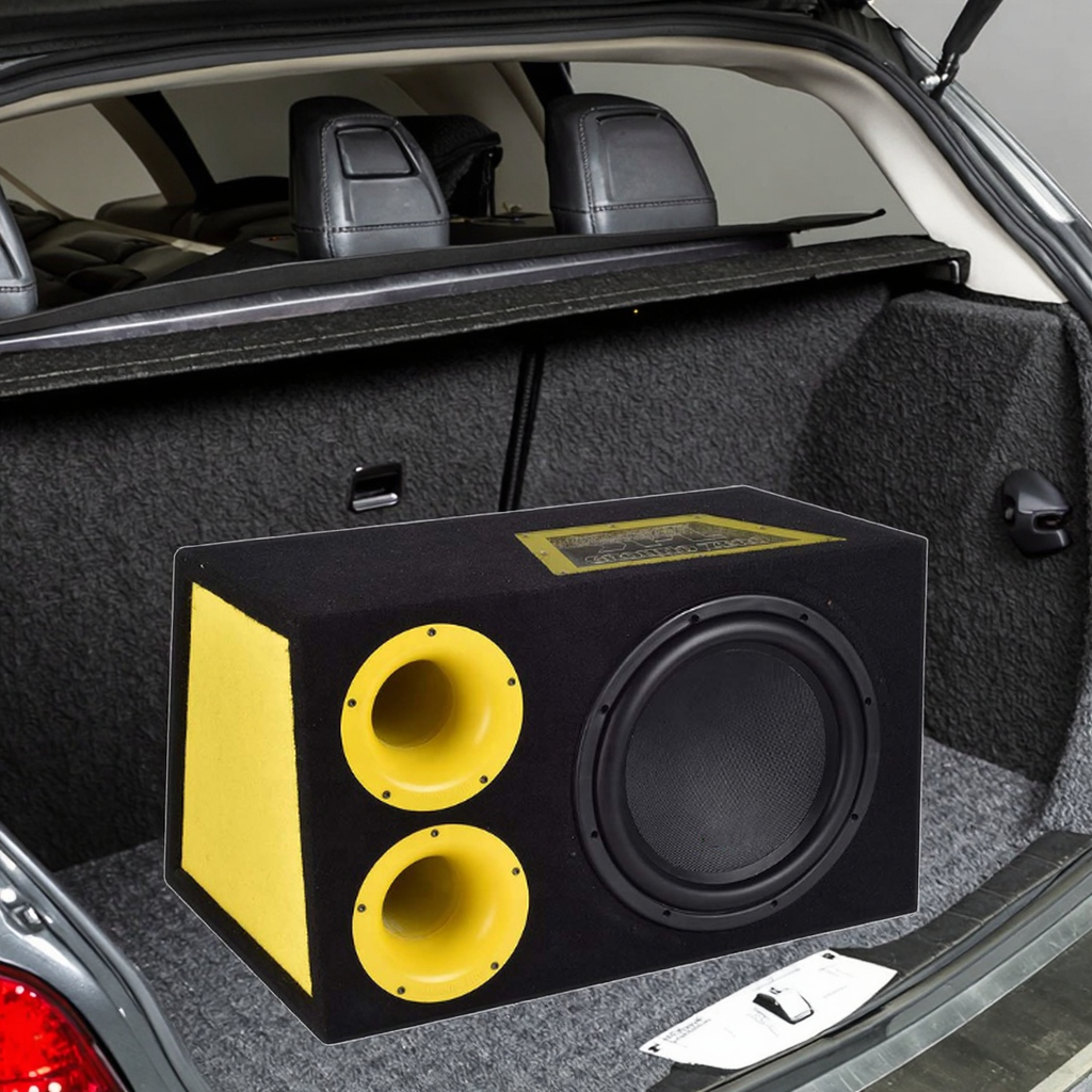 12インチカーサブウーファースピーカーボックス500W RMS DC 12V