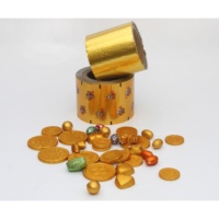 30-50mic de qualité alimentaire Papier D'emballage De Chocolat bonbons emballages d'aluminium de