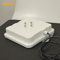 Lector RFID Fijo UHF de Largo Alcance con Antena Integrada de 8dBi, Resistente al Agua IP65, 0-15m, Control de Acceso, EPC Global, USB RS232 WG26