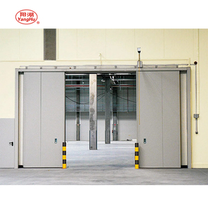 <span class=keywords><strong>Puerta</strong></span> corredera automática de aspecto agradable retardante de llama eléctrica controlada digitalmente para proveedores de cámaras frigoríficas <span class=keywords><strong>Puerta</strong></span> de almacenamiento en frío - Product Image 2