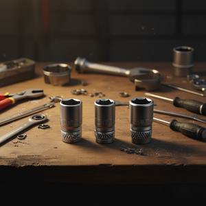 Fervi Hexagon <b>Socket</b> Wrench Normal Series 6mm 8mm 10mm Chrome Vanadium Steel - Product Image 3