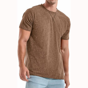 Camisetas formales de punto antibolitas de manga corta de algodón/fibra de bambú para hombre, venta al por mayor, estampado personalizado, ajuste clásico liso - Product Image 5