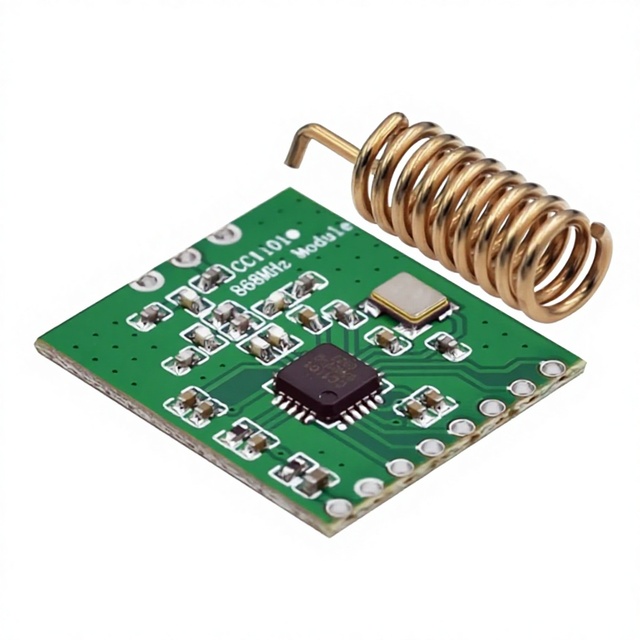 CC1101 Smart Industrial Wireless RF Communication Module SPI Transceiver Module 868 MHz Small Size Chip Type China