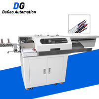Machine automatique de soudure et de torsion de câbles plats gainés DG-ST225, avec fonctions de coupe, dénudage et trempage