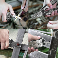 Workpro — pince multi-outils en acier inoxydable, équipement de poche Compact, matériel de survie, chasse, pêche, randonnée, Camping