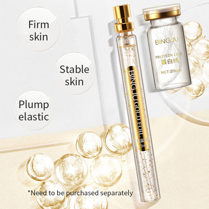 Fils tenseurs en protéines <span class=keywords><strong>de</strong></span> <span class=keywords><strong>soie</strong></span> OEM, sérum 24K pour le visage, améliore la peau sèche, anti-âge, anti-rides, soin <span class=keywords><strong>de</strong></span> la peau - Product Image 2