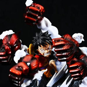 2025 nouveau <span class=keywords><strong>Style</strong></span> 17cm 3 Styles série <span class=keywords><strong>de</strong></span> résonance Multi Fist Gear 5 Nika <span class=keywords><strong>Combat</strong></span> Posture Luffy figurines d'anime une pièce - Product Image 4