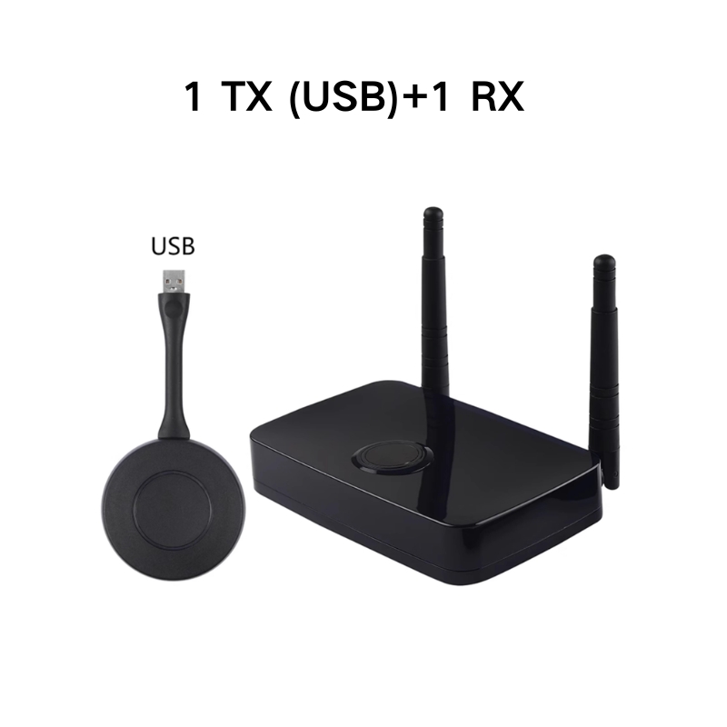 1 TX(USB)+1 RX 100m(1080P)
