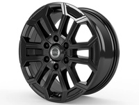 Jantes de voiture tout-terrain SYAC 4X4, 17-22 pouces, forgées, personnalisées, 6 trous, design à grande fenêtre creuse, jantes en alliage pour SUV tout-terrain