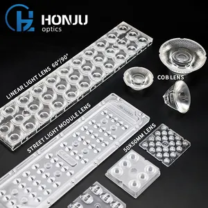 Honzhu produzione 90 gradi ottico plastica luce interna modulo PMMA Led sostituzione lente lineare