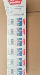 Inhalador Nasal Doble Stick Menta Sabor 6 Piezas/hoja Tailandia Antifatiga Aspirador Nasal Inhalador - Product Image 3