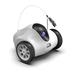 New Pet <span class=keywords><strong>Intelligent</strong></span> Interactive Katzen spielzeug App Steuert mobile hoch auflösende Kamera und Laser Interactive Plastic <span class=keywords><strong>Dog</strong></span> Toy - Product Image 1