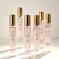 Flacon de parfum en verre de 10 ml, 30 ml, 50 ml, flacon de parfum vide avec emballage en boîte