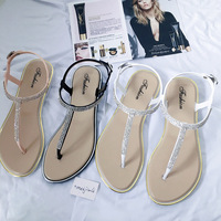 Nouvelles tongs plates en PVC à bout ouvert pour femmes, printemps/automne/été, chaussures d'intérieur, couleur unie