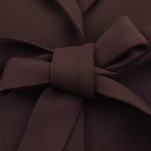 TAOP & ZA 2025 automne nouveauté contraste couleur rayures latérales avec revers sans manches Long gilet 8741326 8742326 - Product Image 4