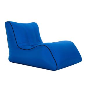 Custom Logo Printed Outdoor Camping Beach Couch Air <b>Sofa</b> Bed Folding Portable Sleeping Bag <b>Inflatable</b> Camping Air Chair - Product Image 3