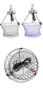 Xách Tay Gấp Lưới Đánh Cá, Cua Net Với Câu Cá Sợi Dây Thừng, Tay Đúc Lồng Có Thể Gập Lại Câu Cá Lưới Bẫy Ráp Cua Bẫy - Product Image 5