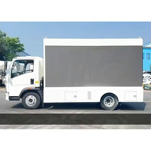 HOWO 4x2 LHD Rhd Seamless LED Advertising Truck Digital LED Screen Vehicles for Sale - Product Image 3