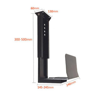 Universal PC <strong>Case</strong> Holder Under Desk Wall Side CPU Stand Adjustable <strong>Computer</strong> Main Frame Hanger Host Box Stand Bracket Rack Tray - Product Image 6