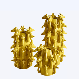 Décoration de bureau artisanale Décoration contemporaine en forme d'animal <span class=keywords><strong>Vase</strong></span> en céramique pour herbe de la <span class=keywords><strong>pampa</strong></span> et décoration de salon Hôtel Mariage - Product Image 1