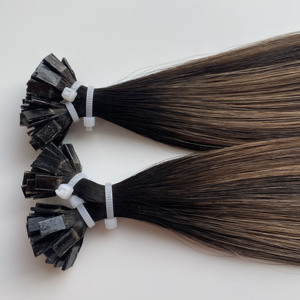 Extensiones de Cabello Humano de Doble Trama y Punta Plana de Alta Calidad para Salón de Belleza, se Alinean Completamente con el Cuero Cabelludo - Product Image 6