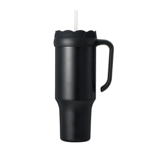 Vaso Térmico Personalizado de 40 oz con Asa, Vaso de Acero Inoxidable para Auto, Taza de Viaje para Exteriores con Tapa de Nuevo Diseño - Product Image 2