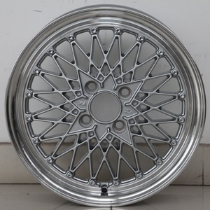 Rines Jy de 15 y 17 Pulgadas para Automóvil de Pasajeros, JDM 5x112 5x114.3, Rines de Aleación de Aluminio con Acabado Dorado para <span class=keywords><strong>Jaguar</strong></span> - Product Image 1