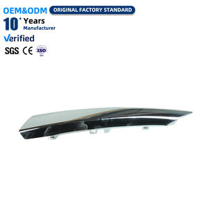 C2Z13455-A Moldura Lateral Cromada Izquierda para Parachoques Delantero, Tira Decorativa para Parachoques, para <span class=keywords><strong>Jaguar</strong></span> XF 2012-2015 - Product Image 1