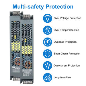 Esann แหล่งจ่ายไฟ LED บางพิเศษ Dc24v แรงดันไฟฟ้าต่ำ24V LED ไดร์เวอร์ไดรเวอร์<span class=keywords><strong>400</strong></span>วัตต์รับรอง CE - Product Image 4