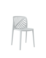 Sillas de Plástico para Exterior, Impermeables, Apilables