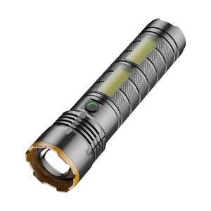 <b>Flashlight</b> X103 <b>Rechargeable</b> 7200mAh LED White Light Digital Display COB Side Light Long Range High Power - Product Image 1