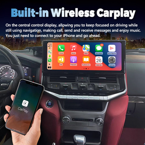 16.2 "<span class=keywords><strong>Android</strong></span> Car đa phương tiện GPS Video Player cho TOYOTA LAND CRUISER lc200 nâng cấp <span class=keywords><strong>lc300</strong></span> VX-R 2008-2021 trung tâm Carplay màn hình - Product Image 2