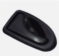 Juego de manijas de puerta Interior de coche duraderas izquierda derecha para Opel Corsa para Renault Clio para modelos Vauxhall