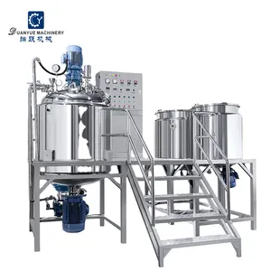 Equipamento Produção Cosméticos Gel Making Machine Máquina Emulsionante Vácuo