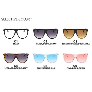 <b>Large</b> <b>Frame</b> Ins Sunglasses Cross-Border Sunglasses Net Red With Female Personality Beach Catwalk - Product Image 4