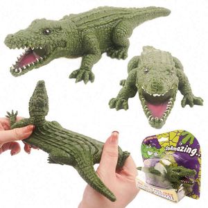 Jouets anti-stress 2025 pour enfants et adultes : Dinosaures, lézards, crocodiles en TPE/silicone écologiques, souples et réutilisables - Product Image 4