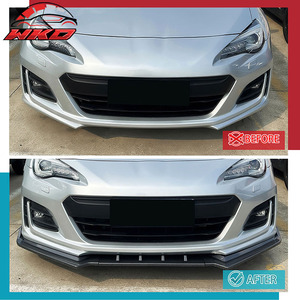 Compatible con Subaru BRZ 2017-2020, Labio de Parachoques Delantero Estilo IKON, Impresión de Fibra de Carbono - Product Image 3