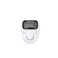 Mini calculatrice électronique intelligente avec écran LED, compteur de doigts pour musulmans, format compact, s'adapte à un anneau, pour la prière