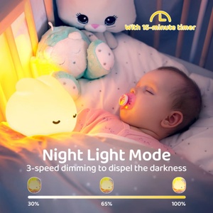 A Rechargeable Rabbit-shaped Bedroom Night <b>Light</b> for Children - Product Image 6