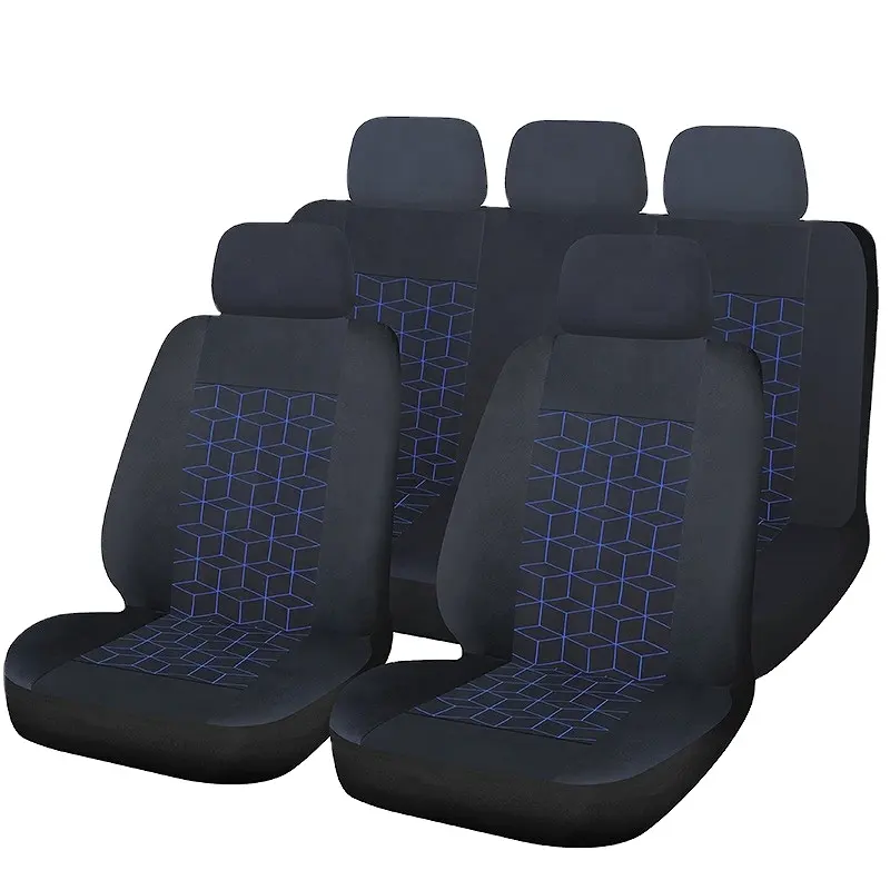 Hersteller Großhandel Polyester 360 Grad Full Surround Coverage Bequeme einfache Autos itz bezug mit 2Mm Schaum