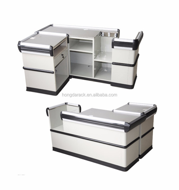 Guaranteed Quality Supermarket Design Grocery Store Checkout Counter for Sale