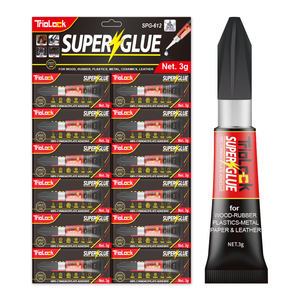 <span class=keywords><strong>Pegamento</strong></span> Cianocrilato Superfuerte y Espeso para Plásticos Duros, Manualidades, Cerámica, Marcos, <span class=keywords><strong>Cuero</strong></span>, Metal, etc. - Product Image 1