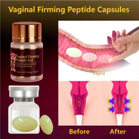 Capsules de peptides pour le resserrement vaginal, soin efficace du Yoni, nettoyage antibactérien, réparation de la muqueuse, soutien de l'équilibre hormonal