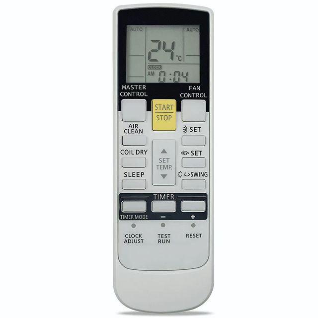 AC Remote Control AR-RY12/14  Work for Fujitsu English Air Conditioner Remote Control AR-RAD1E