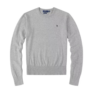 Nuevo Suéter <span class=keywords><strong>de</strong></span> Punto Grueso para <span class=keywords><strong>Hombre</strong></span>, <span class=keywords><strong>Cuello</strong></span> Redondo, Corte Ajustado, Casual, Otoño-Invierno, Bordado <span class=keywords><strong>de</strong></span> Algodón, Manga Larga, Colores Vivos - Product Image 2